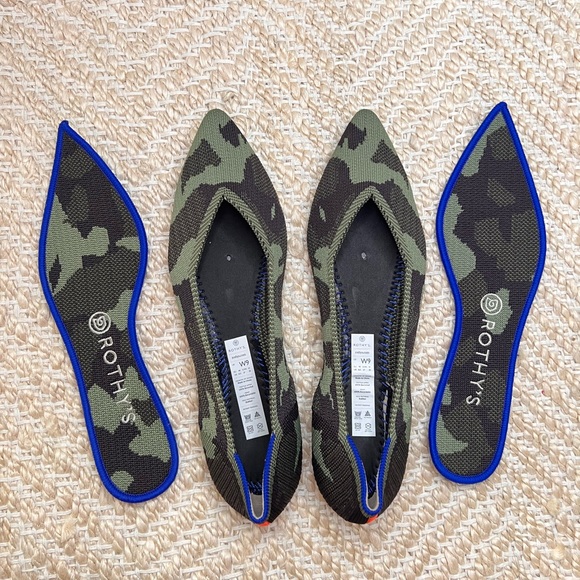 Rothy's The Point Olive Camo - Picture 7 of 9